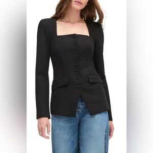 Favorite Daughter The Penelope Blazer in Black 8